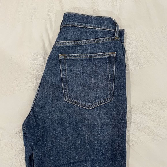 Gap High Rise Cheeky Straight Jeans with Washwell 29/8s - Picture 5 of 6